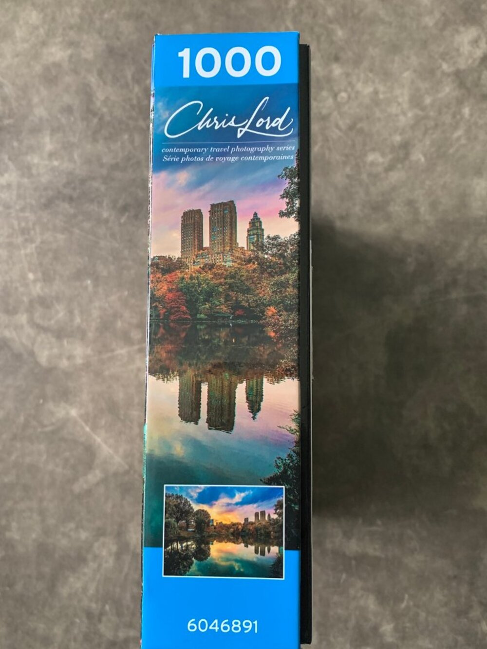 1000 Piece Puzzle Of Sunset In Central Park - Picture 4 of 5